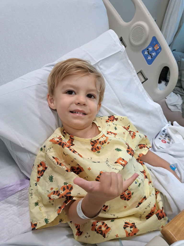 Sponsor A Brave Gown For Four-Year-Old Everett Awaiting a Liver Transplant-Sponsored