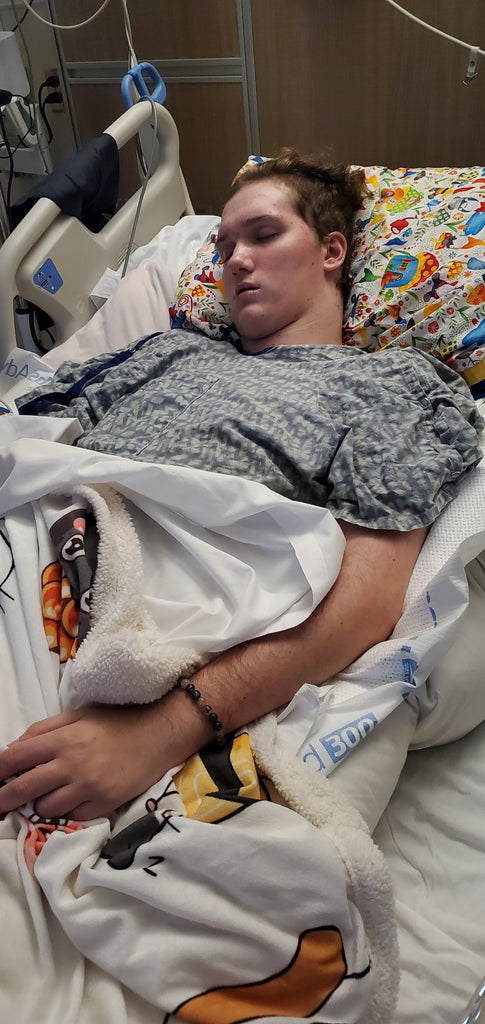 Sponsor A Brave Gown For a Teen Boy w/a Rare Tumor That Ruptured His Brain