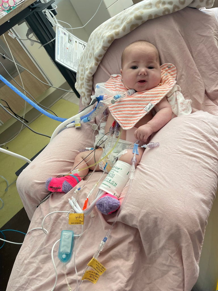 Sponsor A Brave Gown For One-Year-Old Mazie Awaiting a Transplant-Sponsored