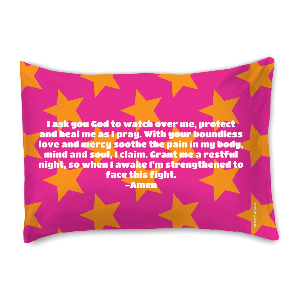 Addi's Brave Reversible Pillowcase -Wish Upon A Star