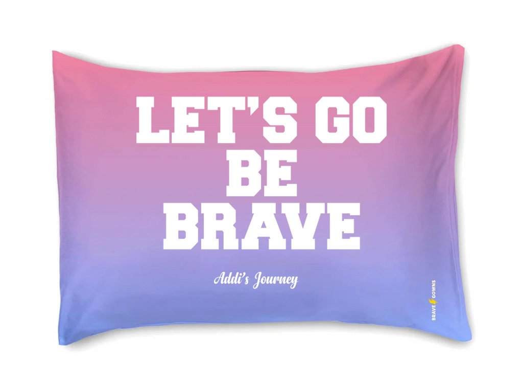 Addi's Brave Reversible Pillowcase -Pretty Gradient