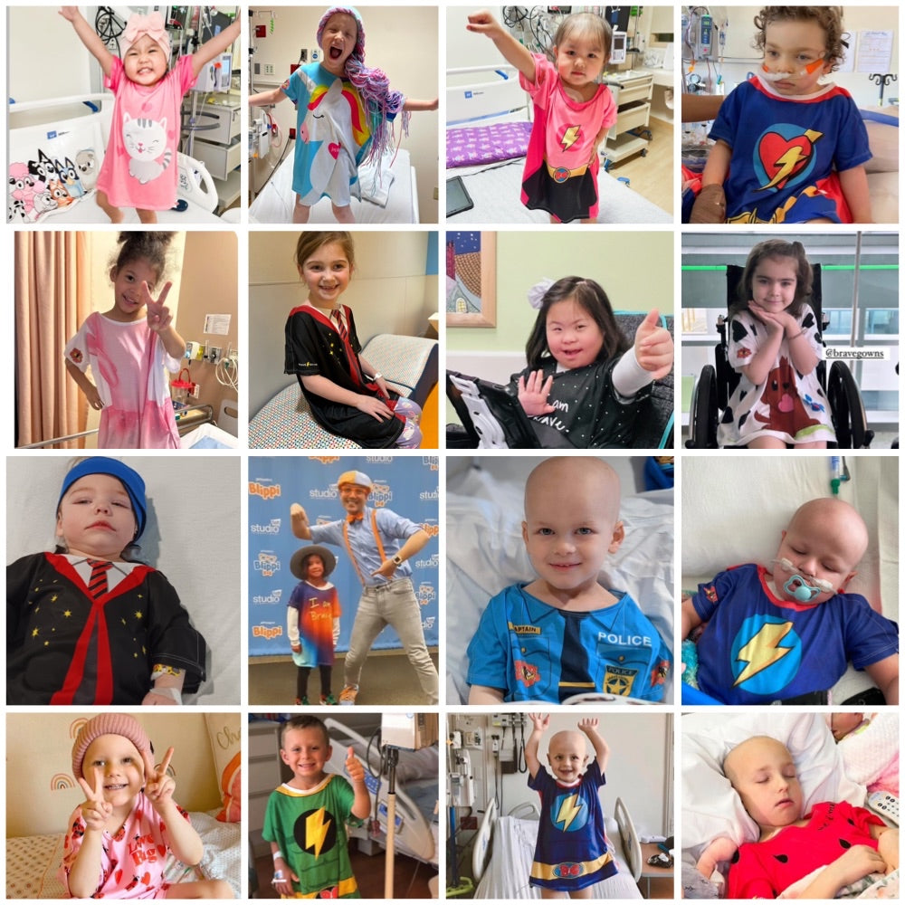 Help Make Brave Gowns Standard Gowns for Kids at Cincinnati Children's Hospital