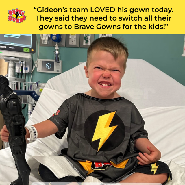 GIFT-A-GOWN TO A HOSPITALIZED CHILD