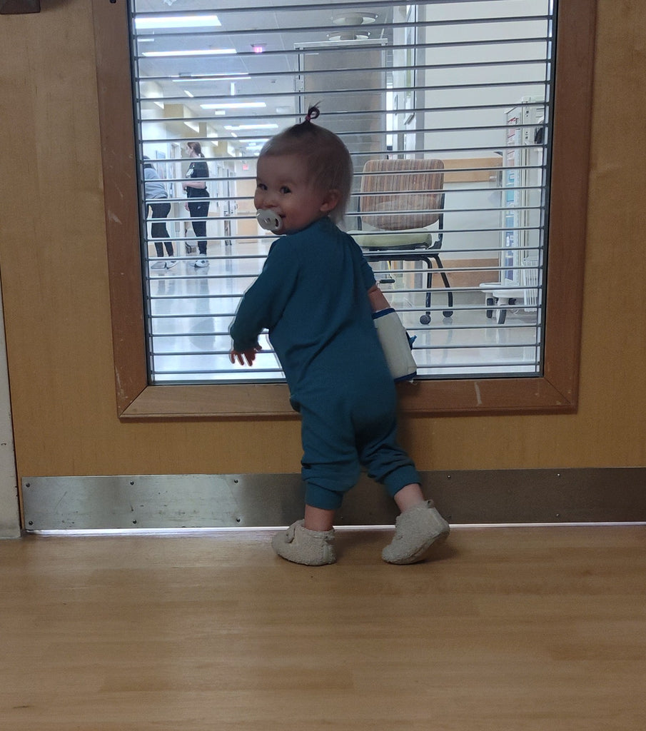 Sponsor A Brave Gown For One-Year-Old Finley Currently Inpatient