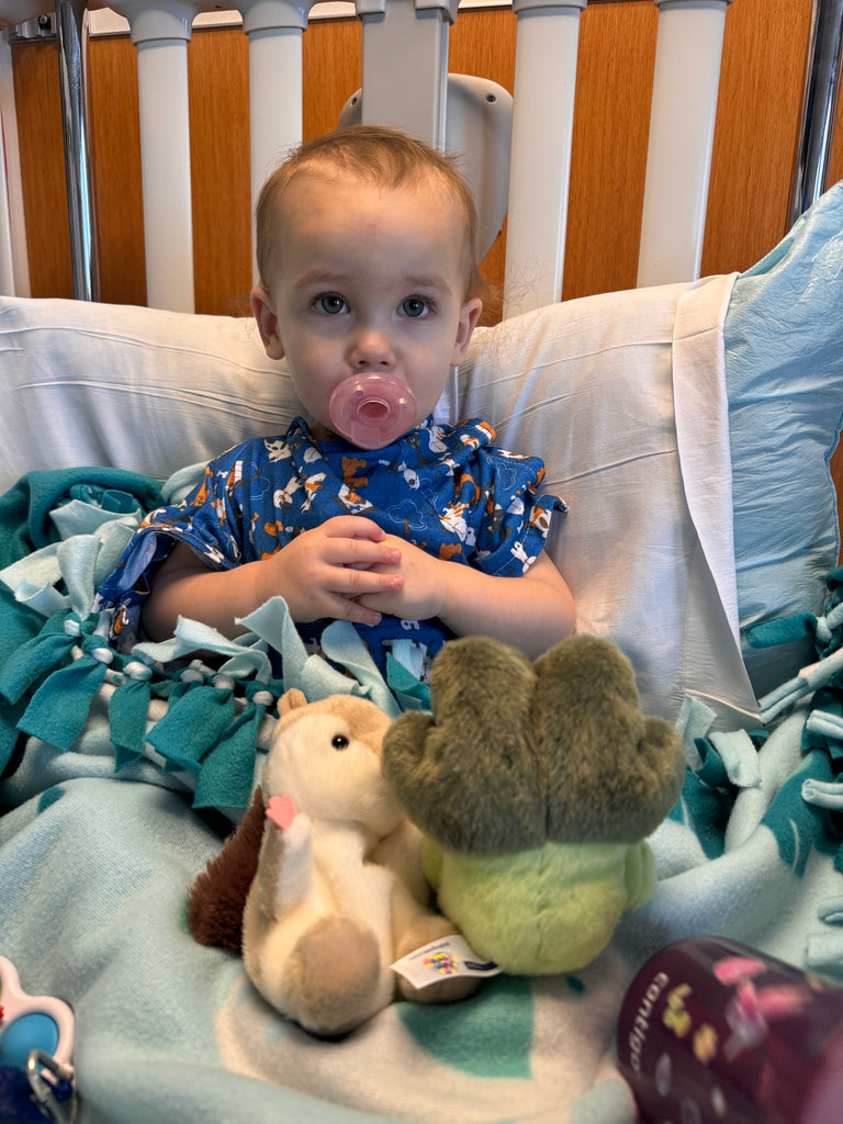 Sponsor A Brave Gown For Sweet One-Year-Old Kinsley Currently Hospitalized