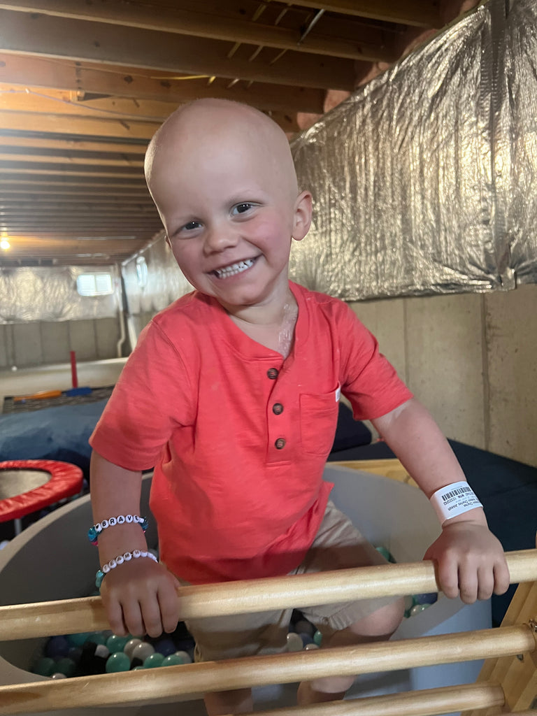 Sponsor A Brave Gown For Three-Year-Old Hudson w/Stage 4 Neuroblastoma-Sponsored