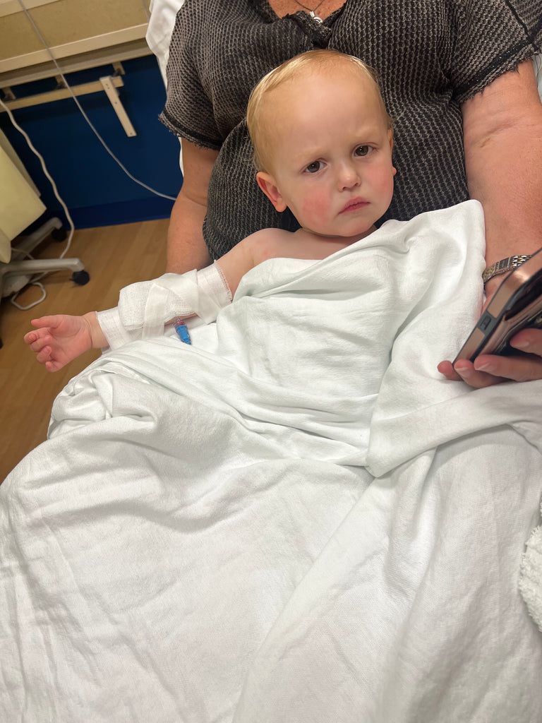 Sponsor A Brave Gown For Two-Year-Old Clayton Undergoing Treatment