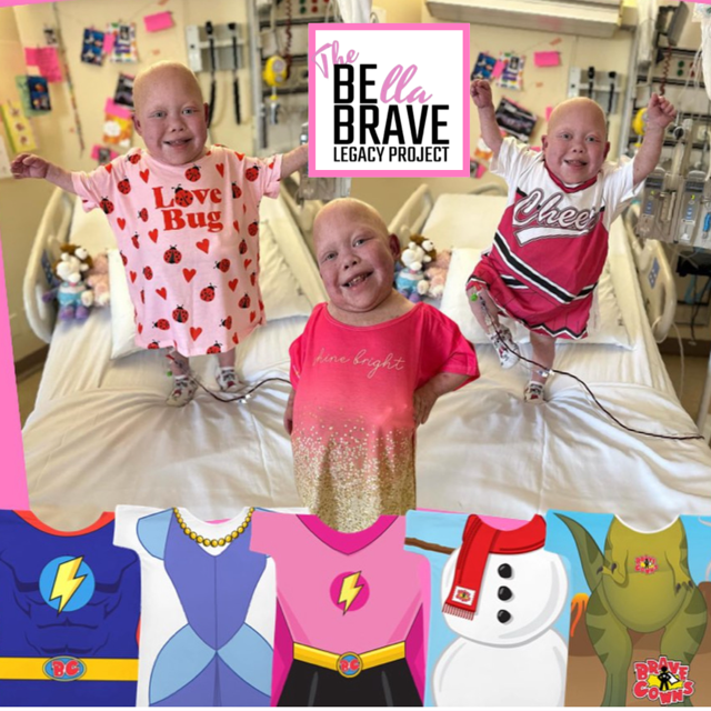 Gift A Brave Gown To A Hospitalized Child w/The Bella Brave Legacy Project