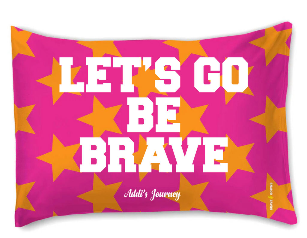 Addi's Brave Reversible Pillowcase -Wish Upon A Star