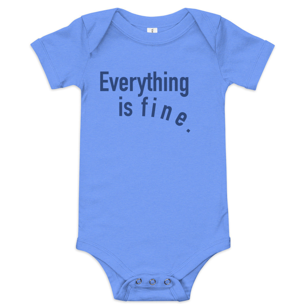 Everything is Fine Onesie (Five colors)