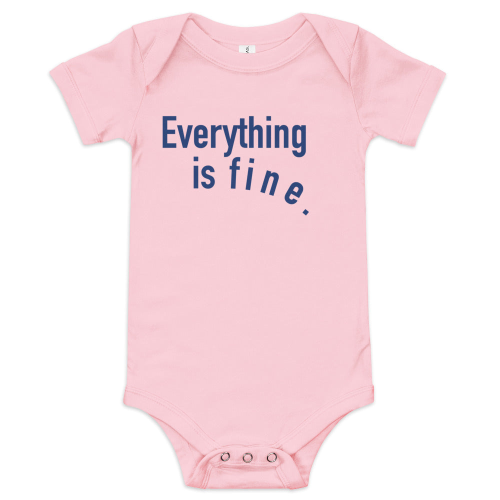 Everything is Fine Onesie (Five colors)