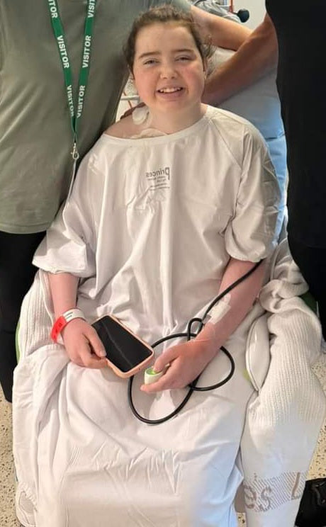 Sponsor A Brave Gown For Fourteen-Year-Old Sienna in Treatment For Crohn's Disease.