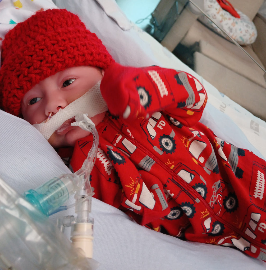 Sponsor A Brave Gown For Baby Miles w/Spina Bifida & Multiple Surgeries