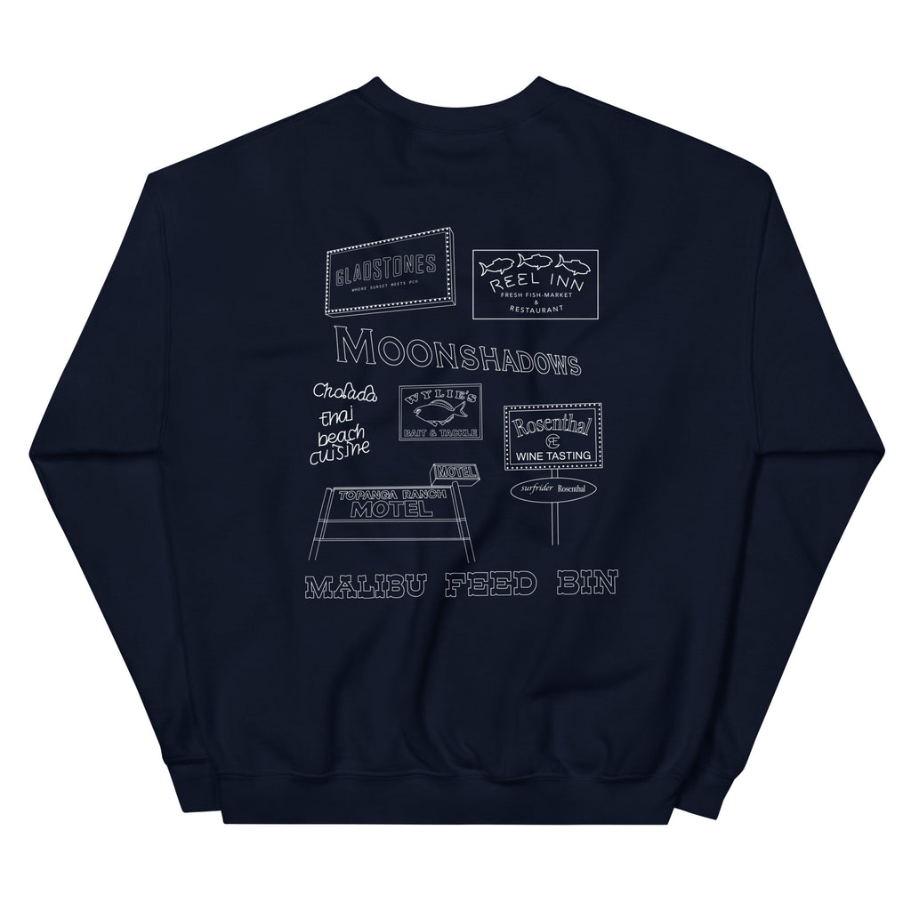 Unisex Heavyweight Crewneck Sweatshirt Available in Black & Navy