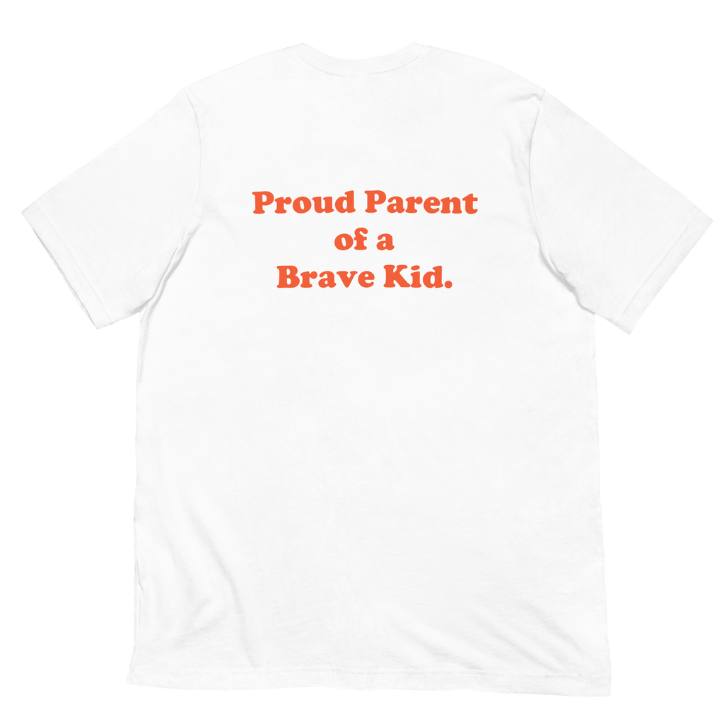 Proud Parent of a Brave Kid T-shirt (5 Colors)