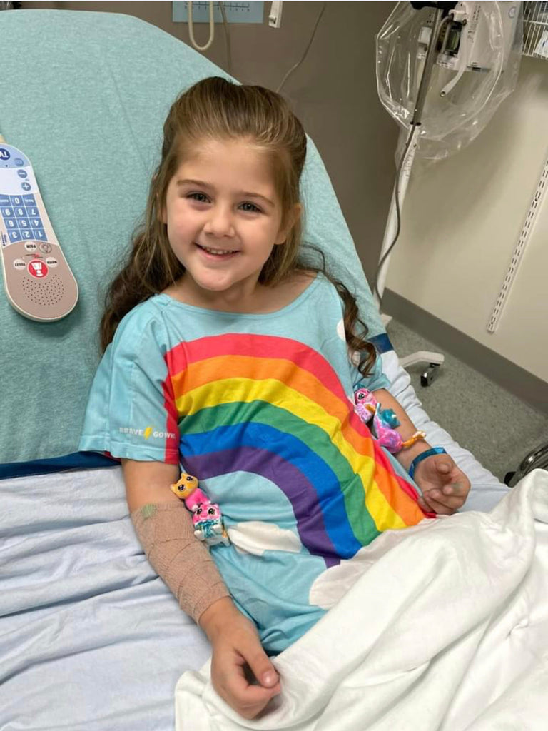 Support Addi's Brave Gown Mission in Memory of Gary McCoy