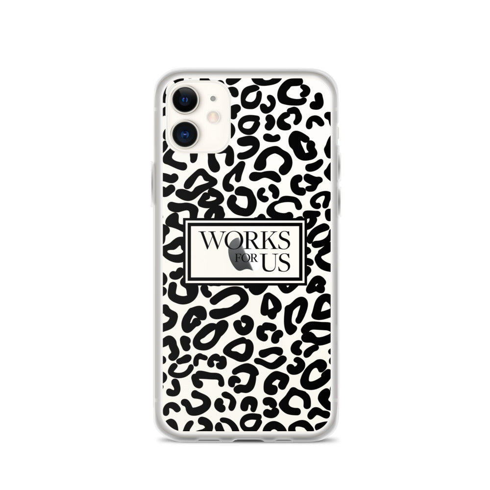 Black Leopard iPhone Case