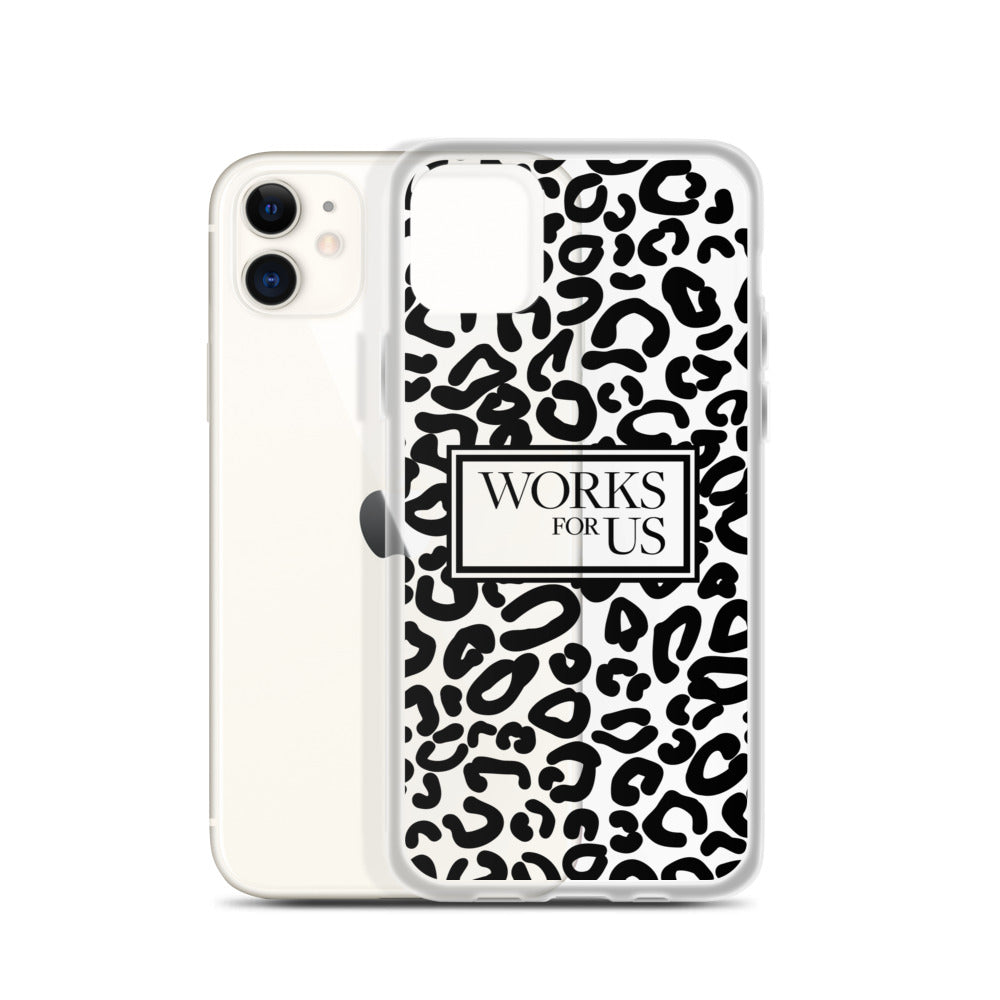 Black Leopard iPhone Case