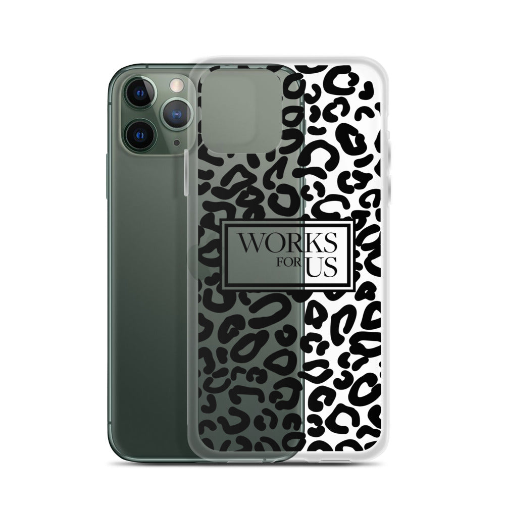 Black Leopard iPhone Case