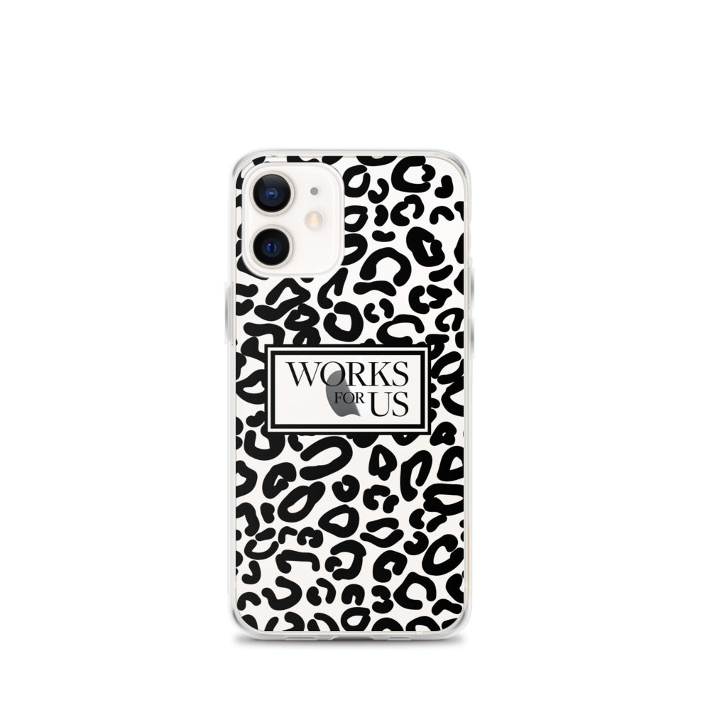 Black Leopard iPhone Case