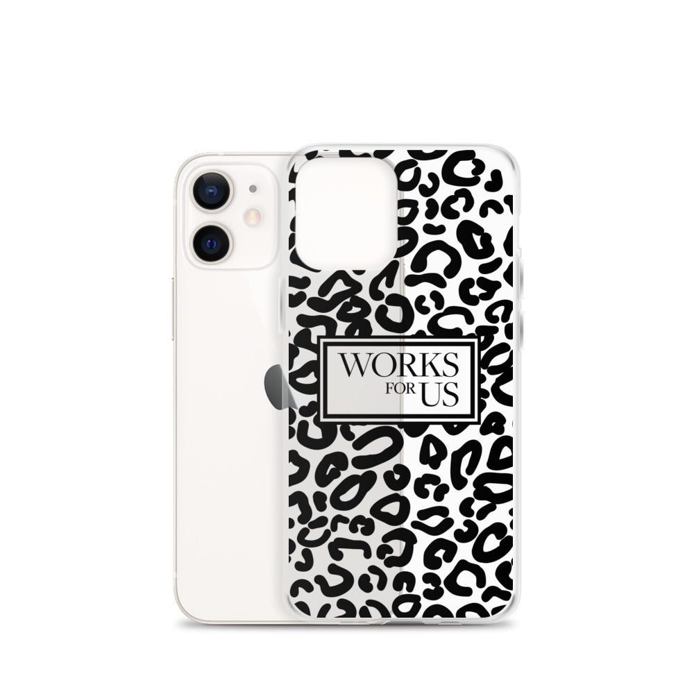 Black Leopard iPhone Case