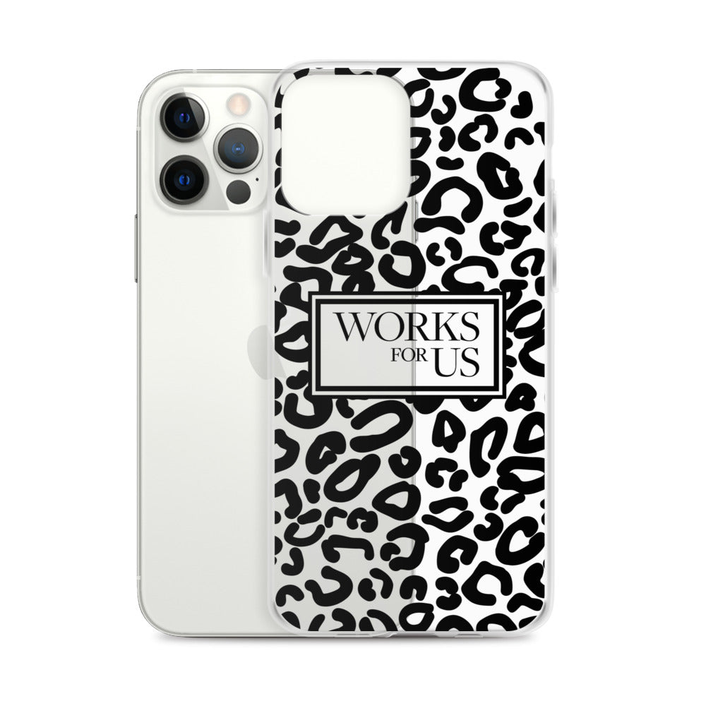 Black Leopard iPhone Case