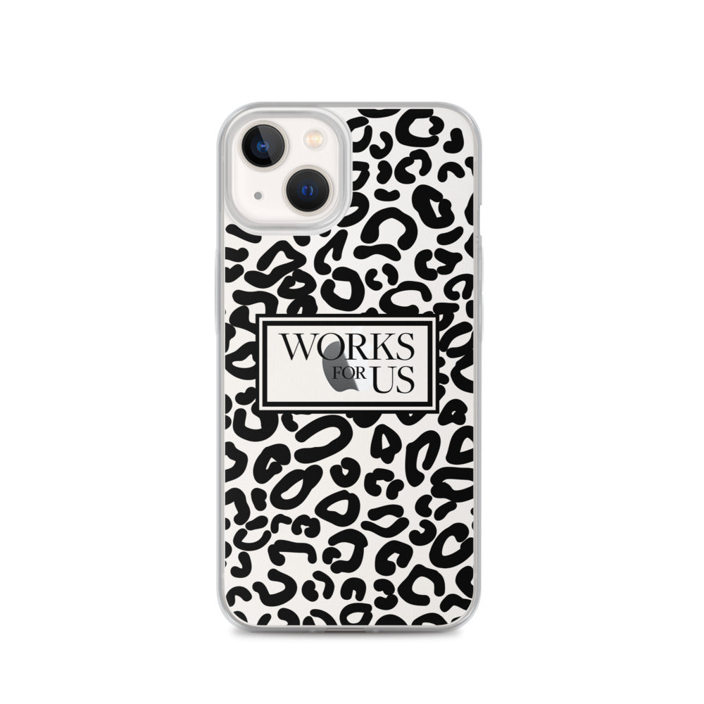 Black Leopard iPhone Case