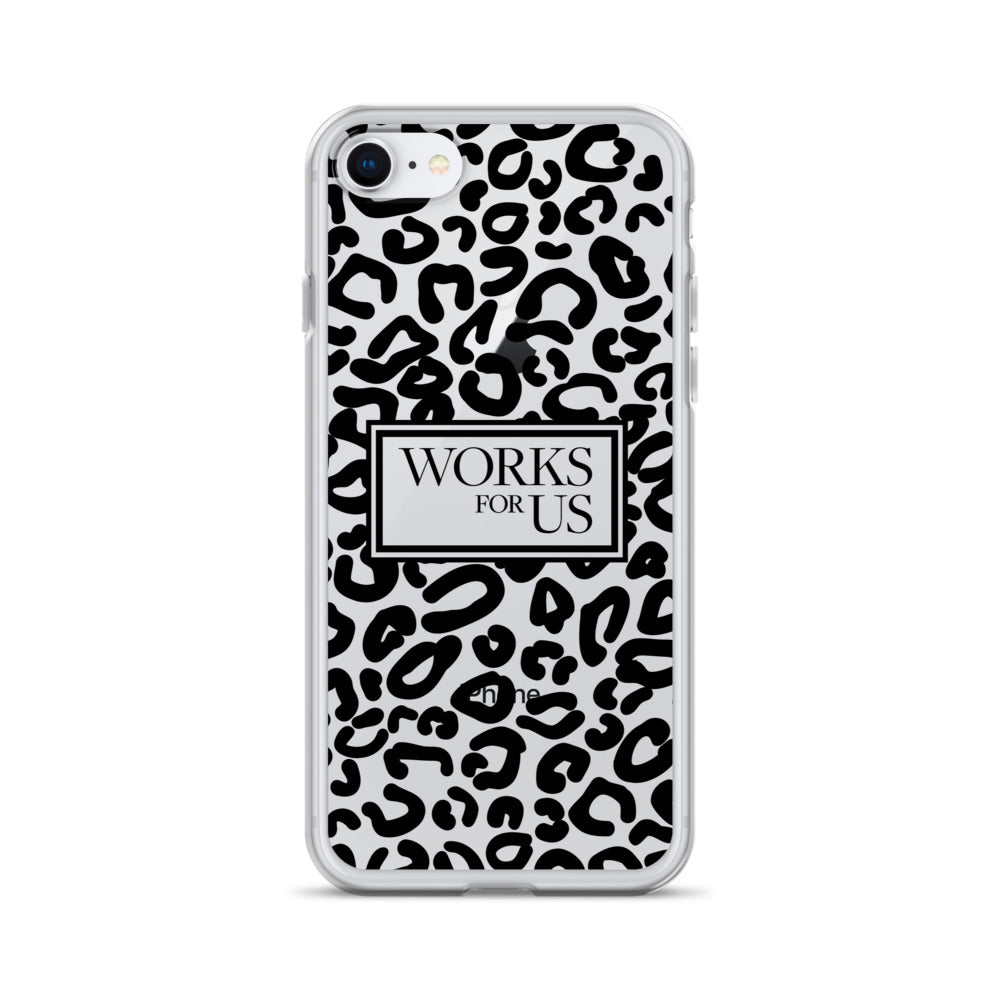 Black Leopard iPhone Case