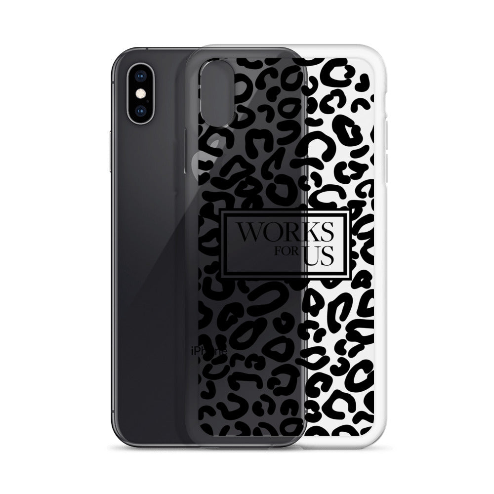 Black Leopard iPhone Case